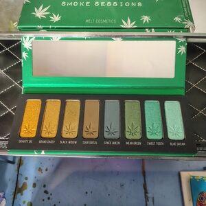 Melt Cosmetics Smoke Sessions Eyeshadow Palette - Green & Teal Shades